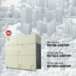 Alternative view of REYQ60BYM9 (60HP) - Dàn nóng điều hoà trung tâm Daikin VRV R